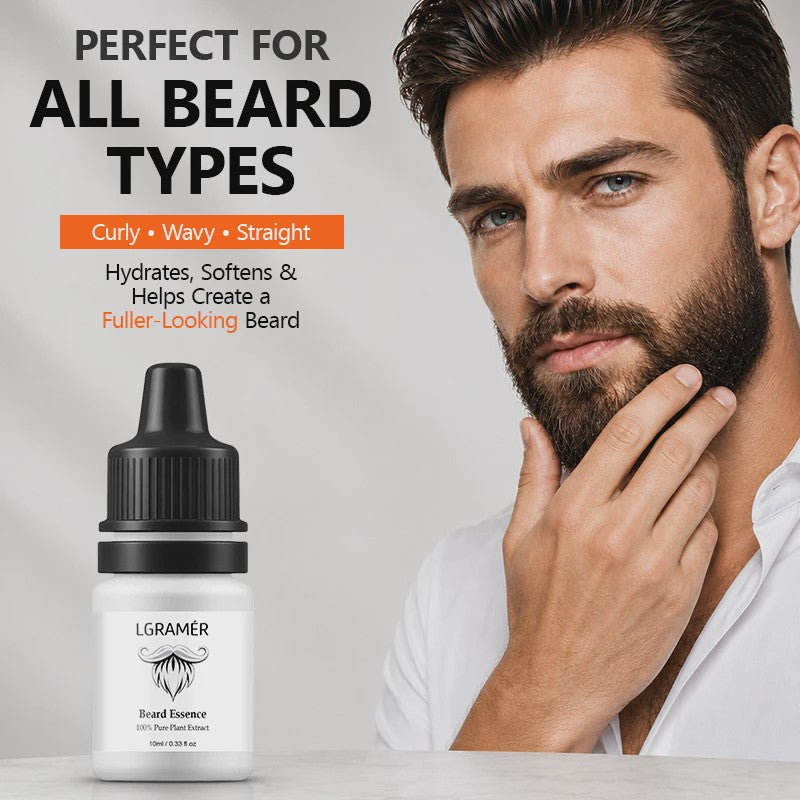 Baardgroei Serum: Voedt, Versterkt & Bevordert Volle Baardgroei