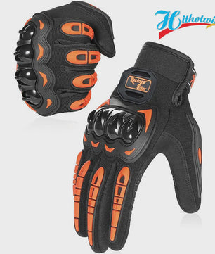 Waterdichte Motorhandschoenen met Touchscreen & Bescherming - Anti-val & Anti-slip