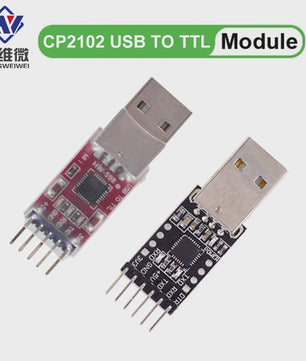 CP2102 USB naar TTL Serieel Module - UART Converter voor STC Downloader