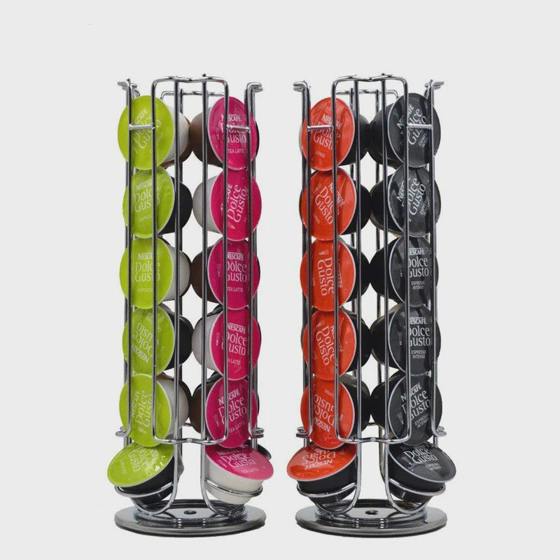 Draaibare Dolce Gusto Cupjeshouder - 360° Rotatie & Opslag voor 42 Cupjes