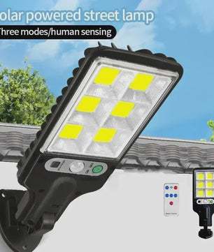 Solar Buitenlamp met Bewegingssensor - Waterdicht & 3 Modi
