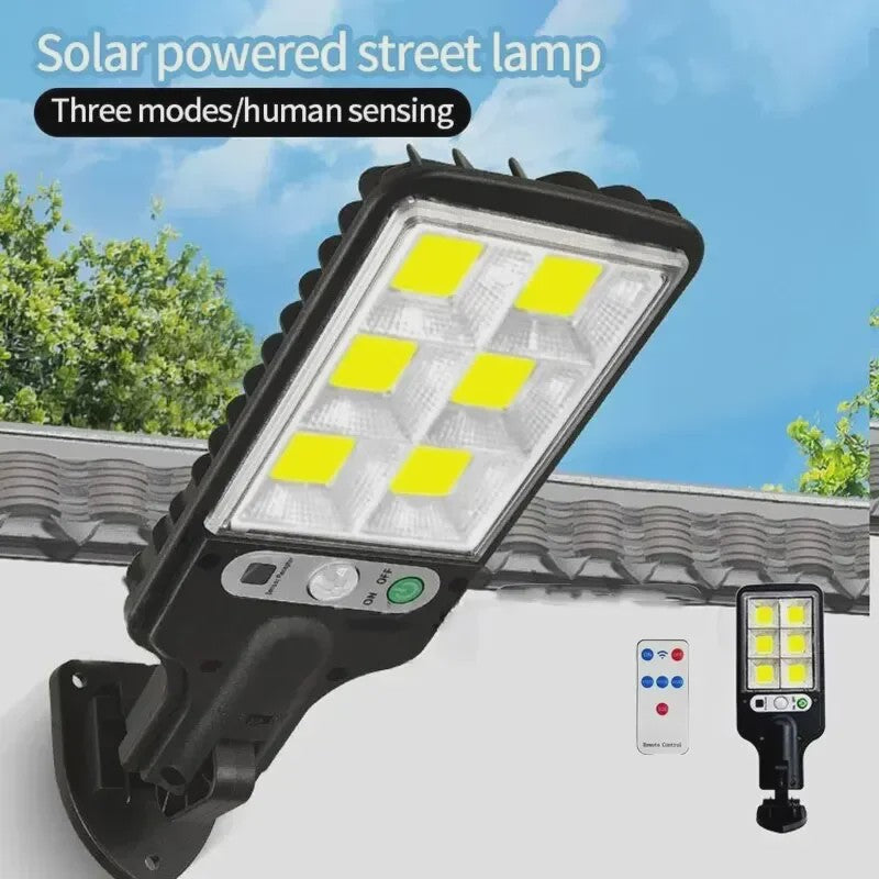 Solar Buitenlamp met Bewegingssensor - Waterdicht & 3 Modi
