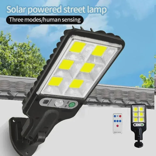 Solar Buitenlamp met Bewegingssensor - Waterdicht & 3 Modi
