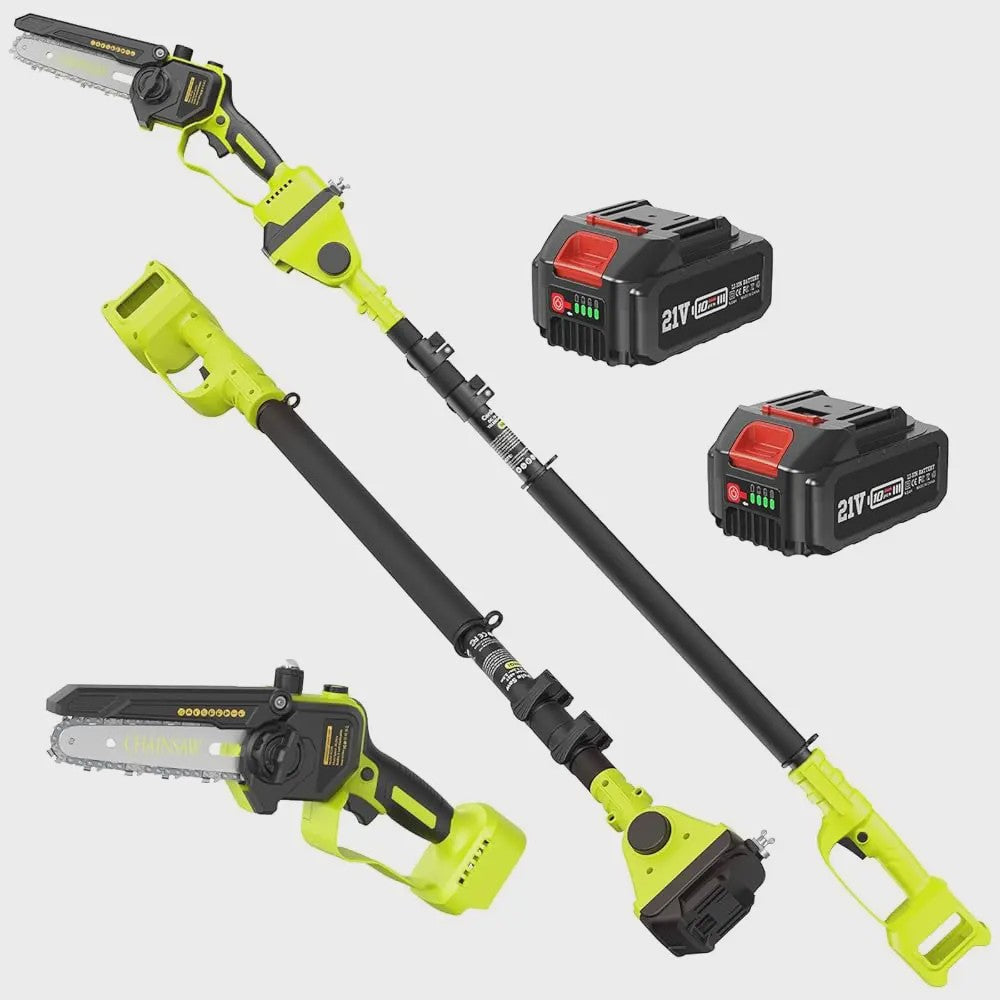Supstable 6" Snoerloze Kettingzaag Paalzaag - Krachtige Brushless Motor, Makita Accu Compatibel