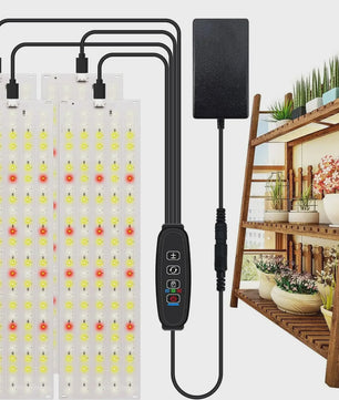 Ultra-dunne LED Groeilamp Full Spectrum met Dimbare Timer voor Binnenplanten
