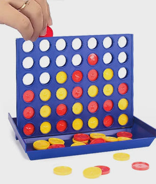 Connect 4 Bordspel - Klassiek Familiespel voor Kinderen en Volwassenen