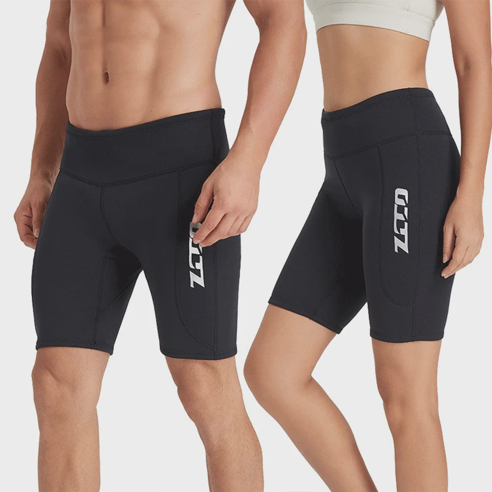2mm Neopreen Shorty - Watersportbroek voor Dames en Heren | Duiken, Surfen, Zwemmen