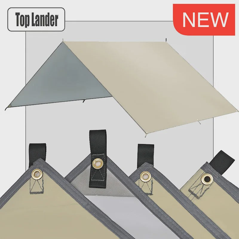 Waterdichte Camping Tarp - UV-bestendige Luifel & Zonnescherm voor Buiten