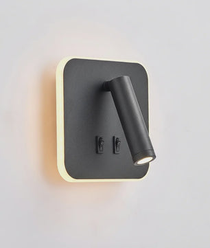 Draaibare LED Wandlamp Aluminium - 350° Rotatie, Dubbele CCT (3000K/6500K)