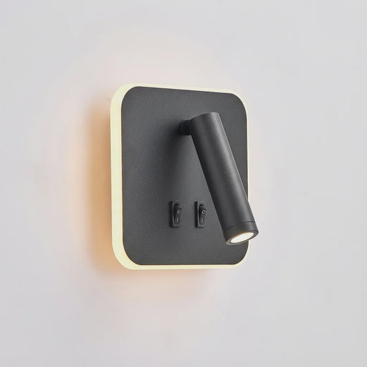 Draaibare LED Wandlamp Aluminium - 350° Rotatie, Dubbele CCT (3000K/6500K)