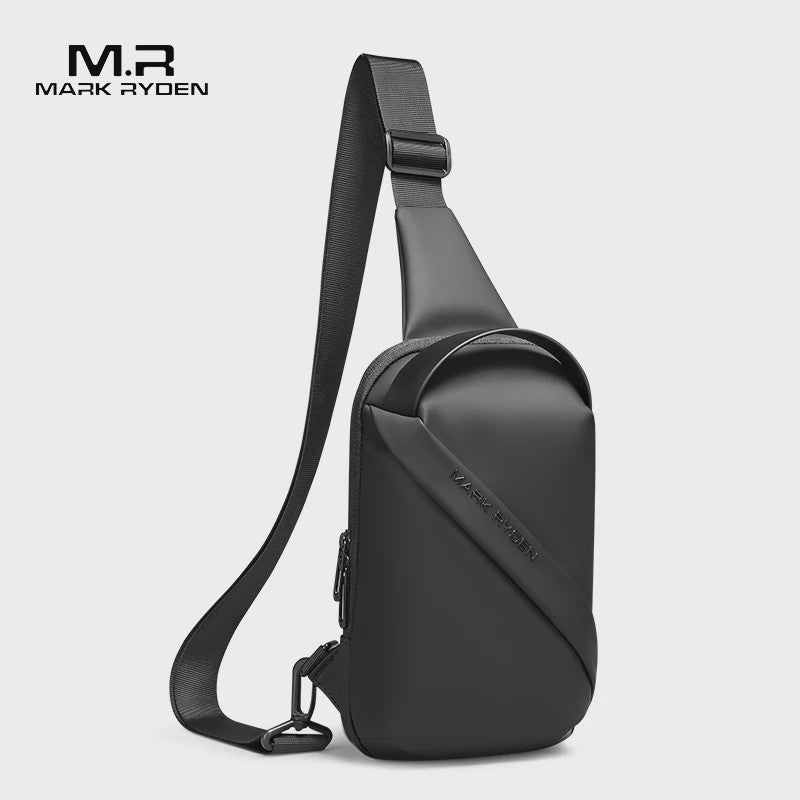 Mark Ryden Heren Sling Bag - Waterafstotend & Anti-diefstal Borstas met 7.9" iPad Vak