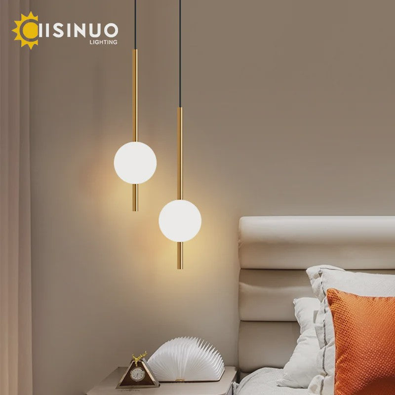Moderne Minimalistische Hanglamp Zwart/Goud - Stijlvolle Verlichting voor Woonkamer & Slaapkamer