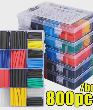Professionele Krimpkous Set: Hittebestendige Isolatiebuizen voor Kabelbescherming