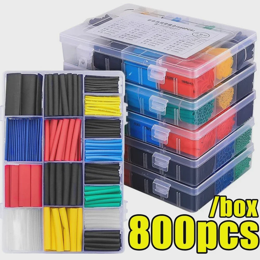 Professionele Krimpkous Set: Hittebestendige Isolatiebuizen voor Kabelbescherming