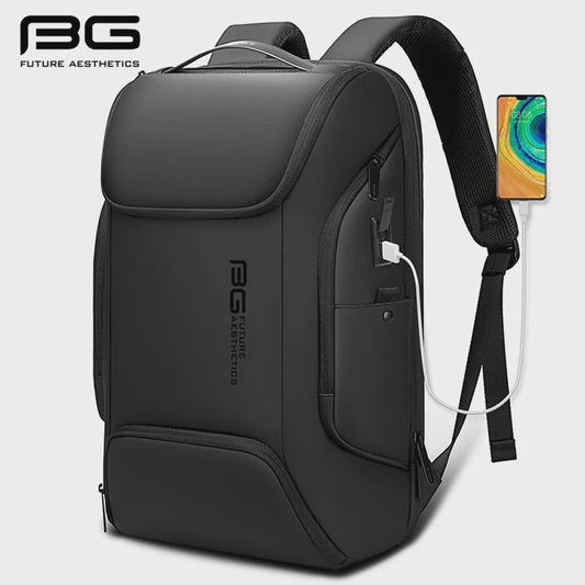 BANGE Smart Business Rugzak met USB-poort - Waterdicht, Geschikt voor 15.6" Laptop