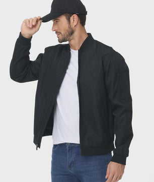 Lichtgewicht Heren Windjack - Casual Baseball Jas met Binnenzak