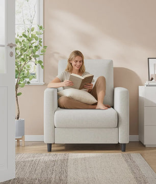 Moderne 2-zits bank en fauteuil set - Compact en comfortabel voor kleine ruimtes