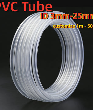 Transparante PVC Slang - Waterpomp Buizen - Diverse Diameters & Lengtes tot 100M