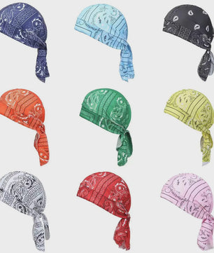 Veelzijdige Bandana Sjaal voor Mannen - Stijlvol en Praktisch voor Fietsen, Motorrijden en Dans