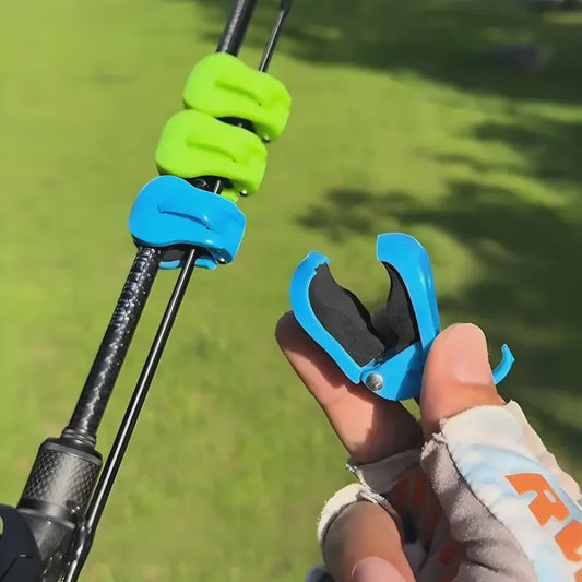 2x Hengelhouder Clip - Snel Bevestigen, Éénhandig Gebruik, Tool-Free