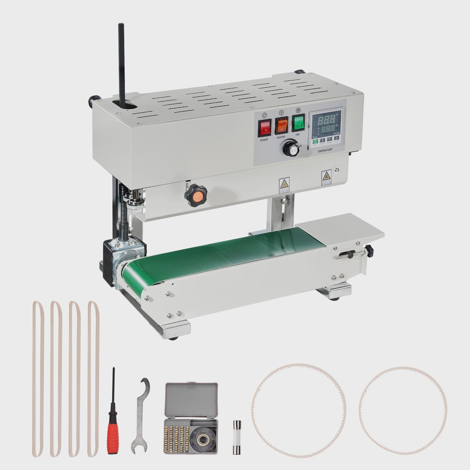 Continue Bandsealer 6-12mm Breedte - Professionele Plastic Verpakking Machine