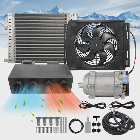 12V Elektrische Airco voor Voertuigen: Koelen & Verwarmen voor Vrachtwagen, Camper, Tractor