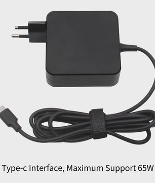 Universele 65W USB-C Snellader Adapter voor Laptops en Telefoons