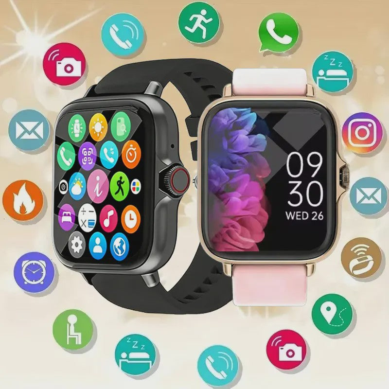 Multifunctioneel Smartwatch voor Heren & Dames - Bluetooth, Muziek, Fitness & Slaapmonitor