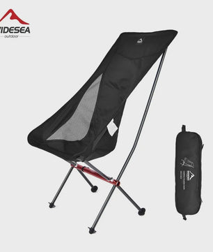 Widesea Opvouwbare Campingstoel - Lichtgewicht en Comfortabel voor Reizen, Vissen en Strand