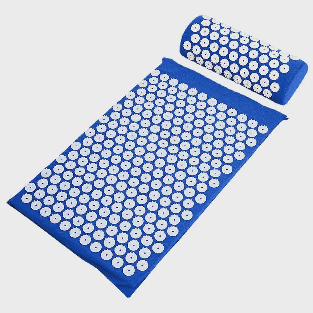 Acupressuur Mat & Kussen Set - Ontspanning, Stressvermindering en Rugpijn Verlichting