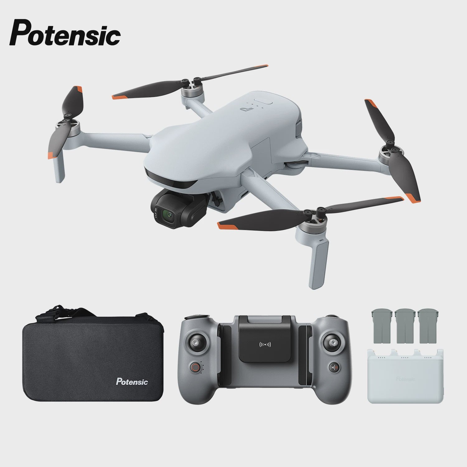 Potensic ATOM 3 Drone: Professionele 4K Camera, 16KM Bereik, 8K Foto's & AI Tracking - Lichtgewicht (<249g)