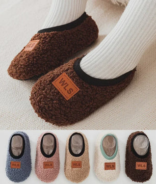 Zachte Pluche Babyslofjes - Antislip Sokken voor Binnen - Kinderen & Peuters