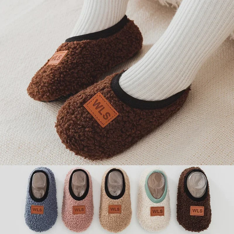 Zachte Pluche Babyslofjes - Antislip Sokken voor Binnen - Kinderen & Peuters