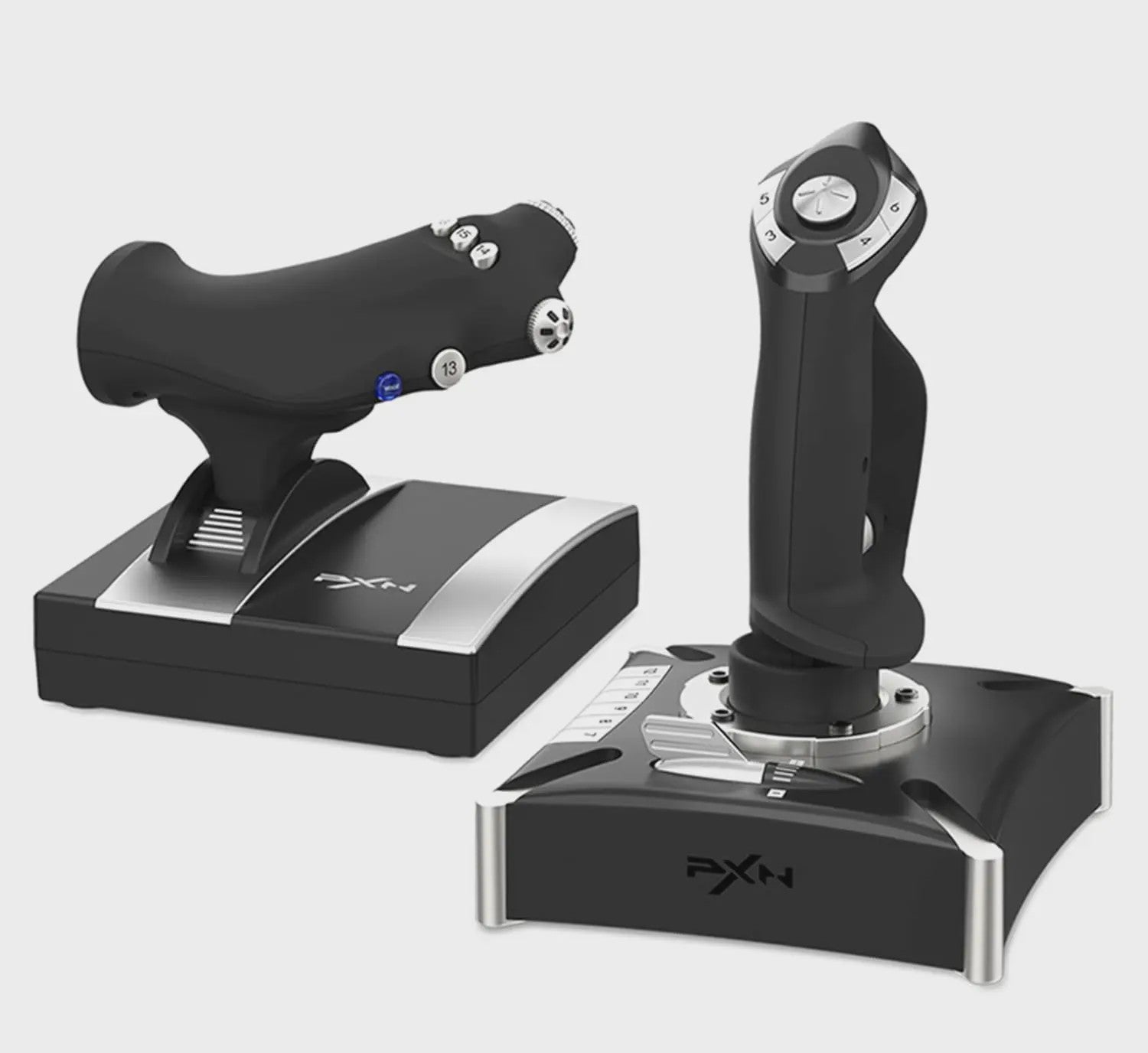 PXN-2119Pro Flight Joystick voor PC - Trilling Simulator Stick met USB