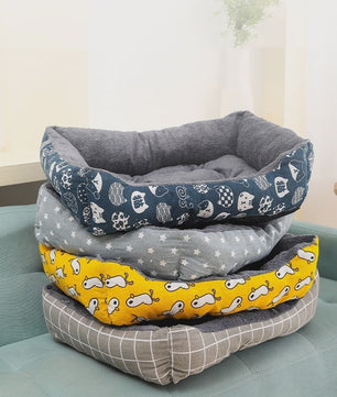 Warm Winter Huisdier Bed - Comfortabel Hondenkussen & Kattenmand voor Puppy's en Grotere Honden