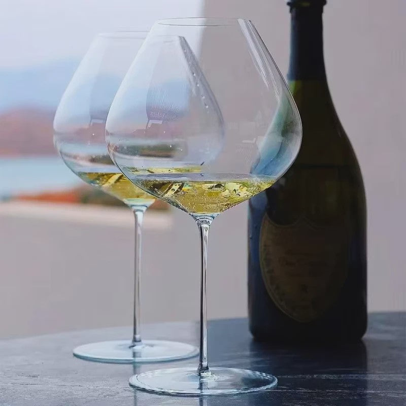 Handgemaakt Kristallen Bourgogne Wijnglas - Extra Dun & Aroma Versterkend
