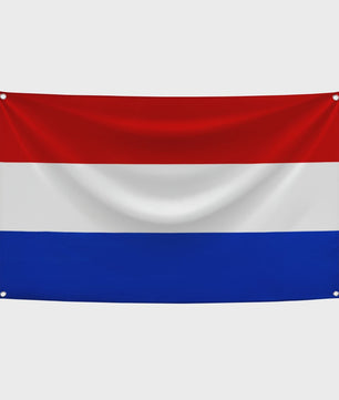Nederlandse Vlag 90x150cm - Polyester Decoratie Banner