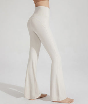Naked Hoge Taille Bell Bottom Broek - Taille Corrigerend & Heupliftend voor Yoga & Fitness