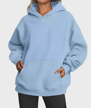 Oversized Fleece Hoodie Dames & Heren - Warm & Stijlvol voor Lente/Herfst