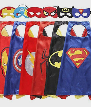 Superheld Cape en Masker Set - Kinderen - Cosplay Feest Accessoires