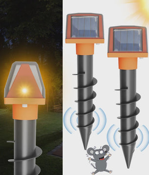 Solar Mollenverjager & Slangenverjager - Geluidsgolf & IP66 Waterdicht