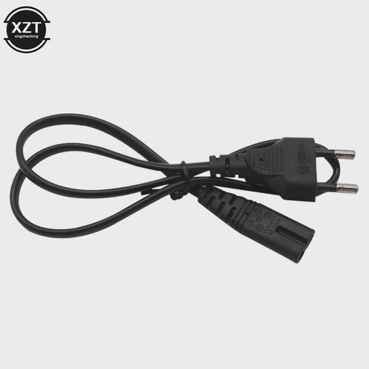 0.6M EU Stroomkabel met C7 Connector (Figure-of-Eight) - Voeding voor Laptop, Desktop, Radio, Xbox