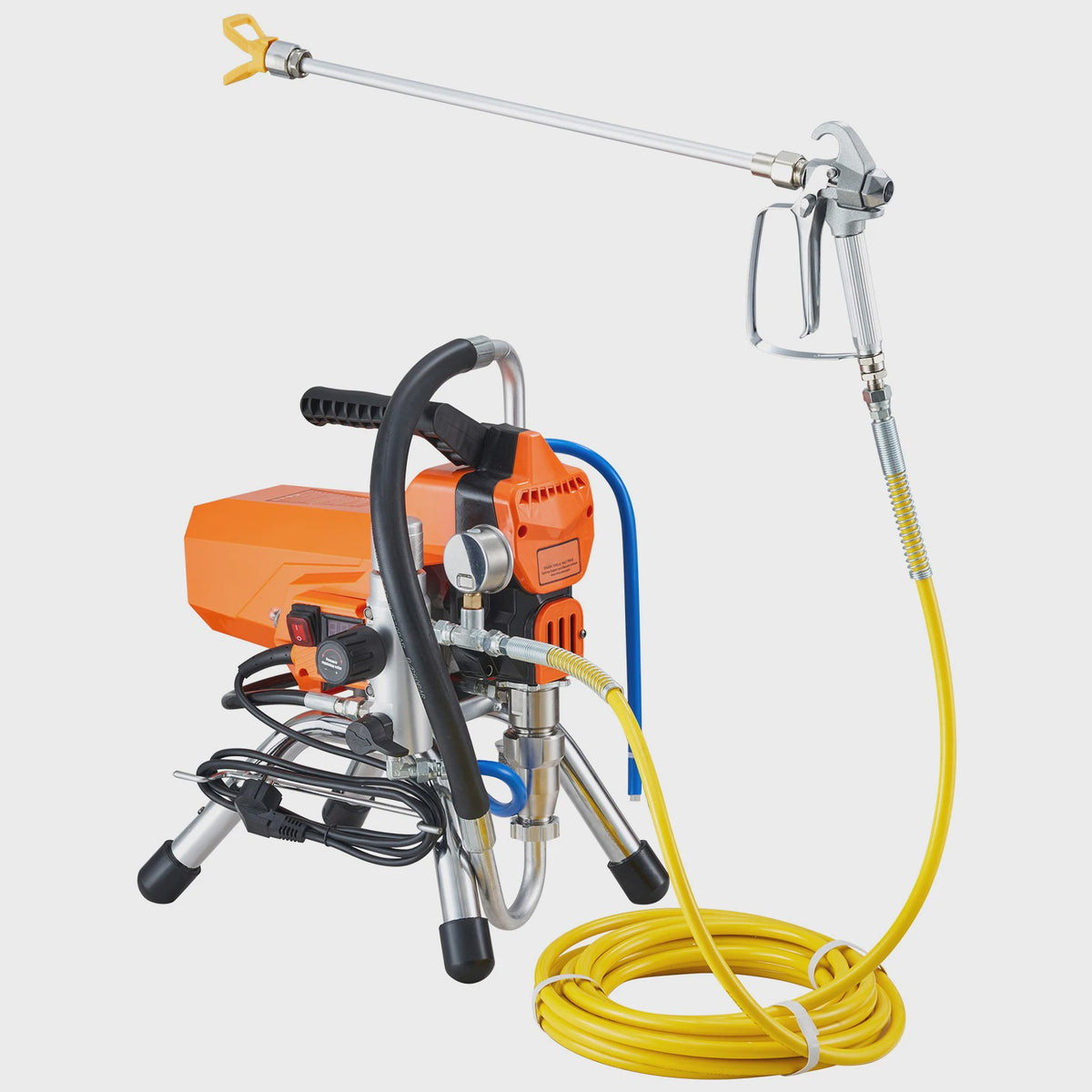 Krachtige Airless Verfspuitmachine 1500W-2200W voor Muren, Meubels & Exterieur