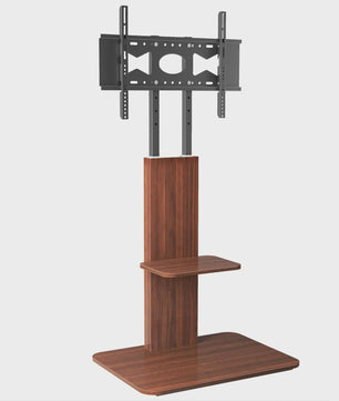Robuuste TV Voet met 5 Hoogte Niveaus | Verstelbare TV Standaard voor 32-65 Inch Schermen