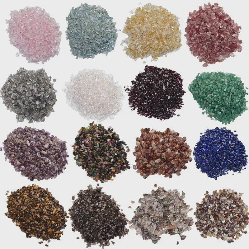 Decoratieve Natuurstenen Kristallen Chips - Diverse Soorten voor Huis, Aquarium en Reiki Healing