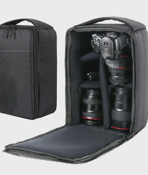 Waterdichte DSLR Camera Rugzak - Multifunctionele Fototas met Padded Vakken