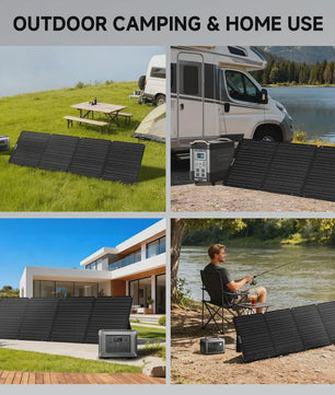 ALLPOWERS SOLAX SE200 200W Opvouwbaar Zonnepaneel - Draagbare Oplader voor Camping, Camper & Thuisgebruik