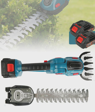 24V Draadloze Snoeischaar & Grasmaaier 2-in-1 met Lithium-Ion Batterij