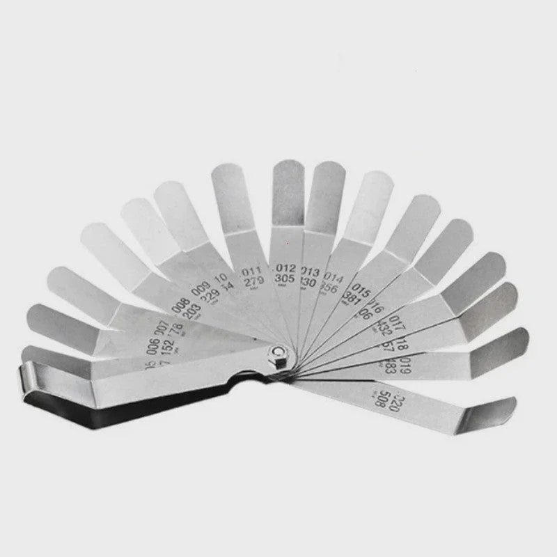 Motor Klep Afstelgereedschap Set met Voelermaat 0.005-0.020 inch