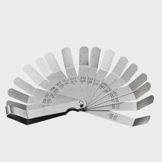 Motor Klep Afstelgereedschap Set met Voelermaat 0.005-0.020 inch